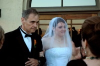 023-Wedding Day - The Bride with Father 09-18-2005.JPG